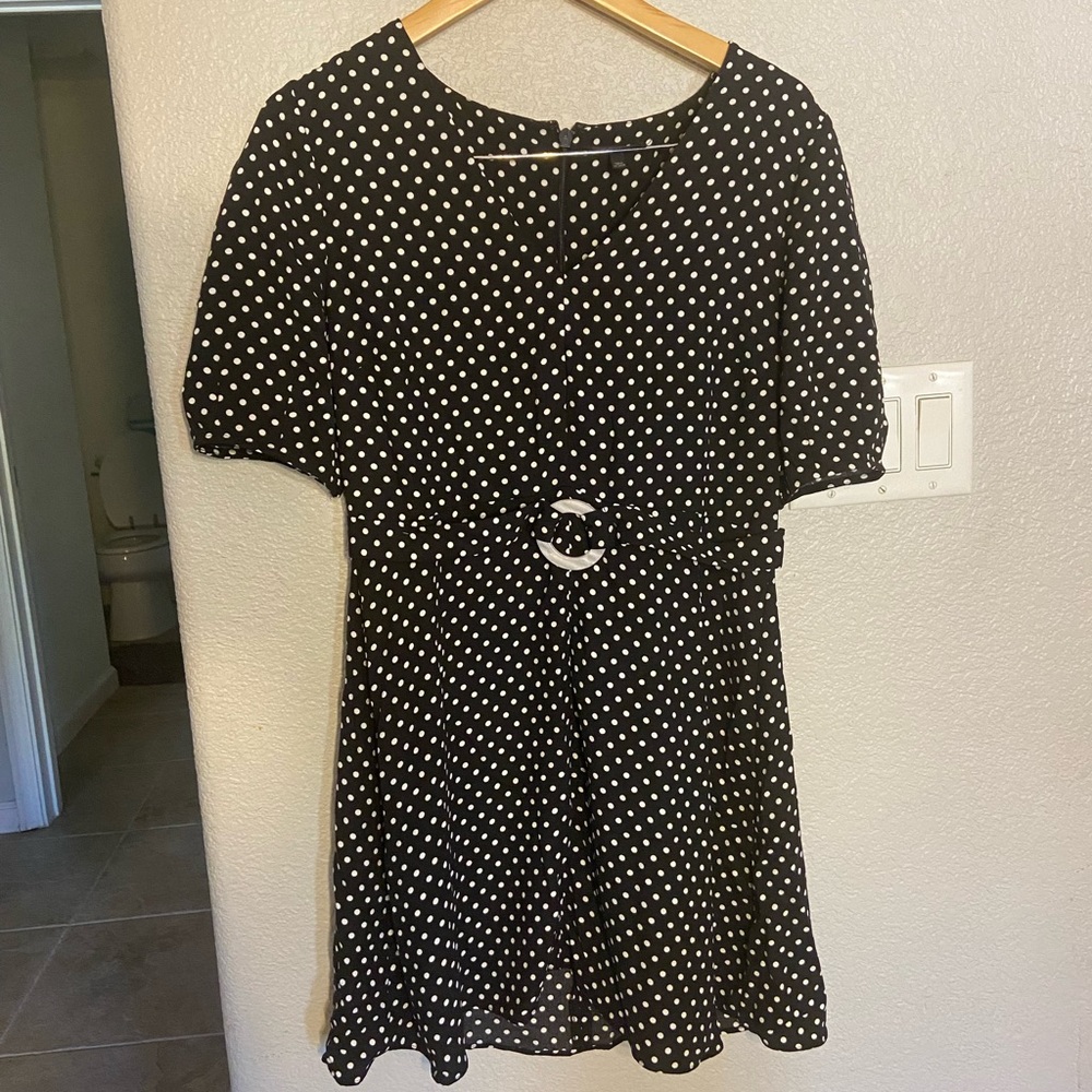 TopShop Polka Dot Mini Dress
